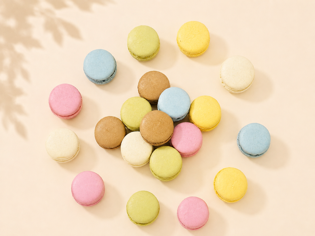 Beluravo Everyday Collection | Assorted French Macarons | 36 Count